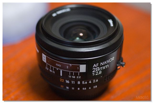 AF NIKKOR 28mm F2.8 | MacBSの日常生活的日記