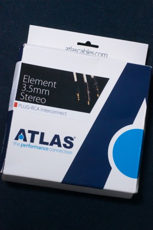 Atlas Element Symmetrical, 3.5mm to 2 RCA
