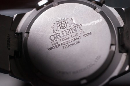 ORIENT chronograph TITAN