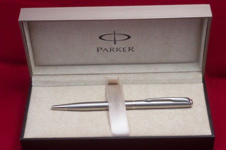 PARKER SONNET ステンレススチールCT スリムボールペン