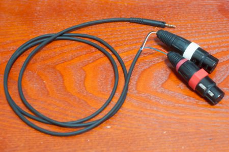HD598のバランスケーブルを製作