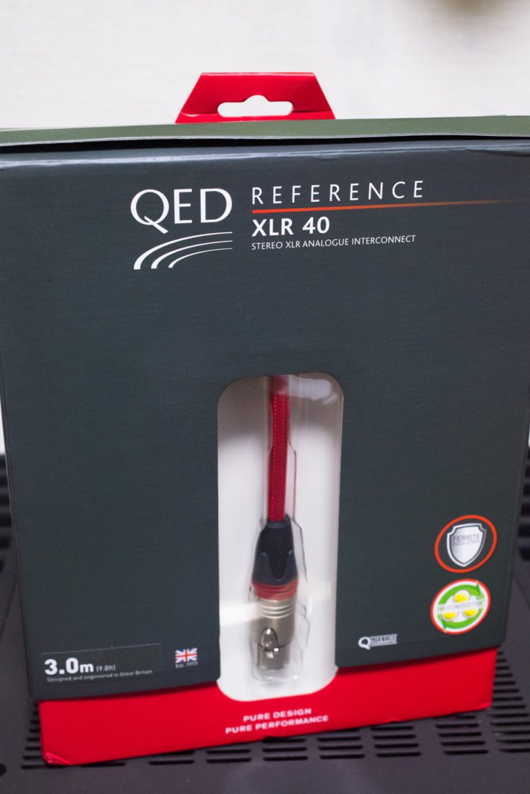 QED REFERENCE XLR 40 MacBSの日常生活的日記