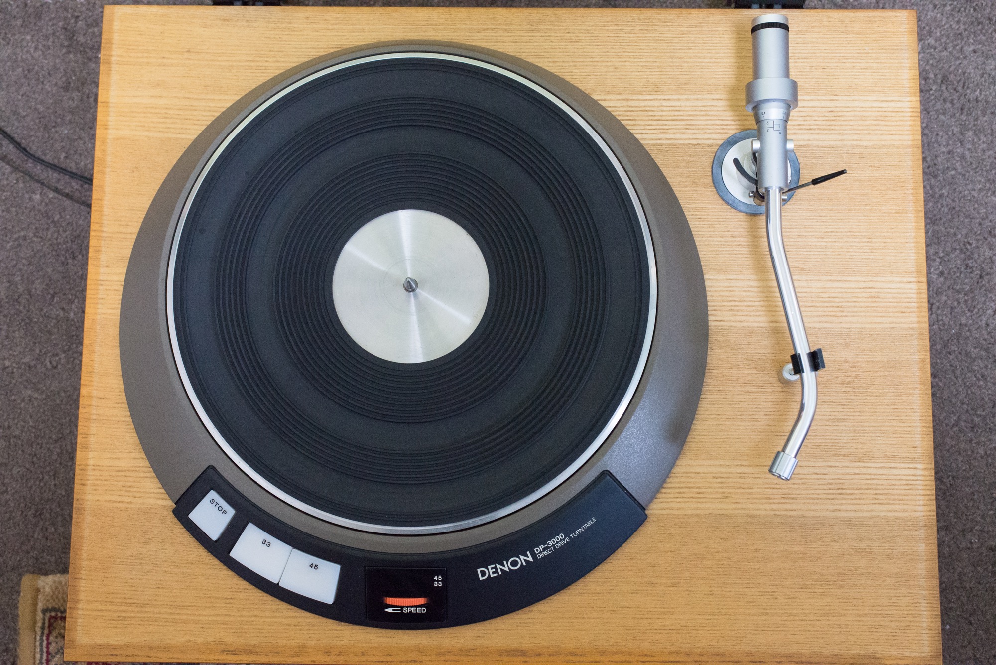 配送員設置 DENON DP-6700 (DP-6000 DA-307)レコードプレイヤー