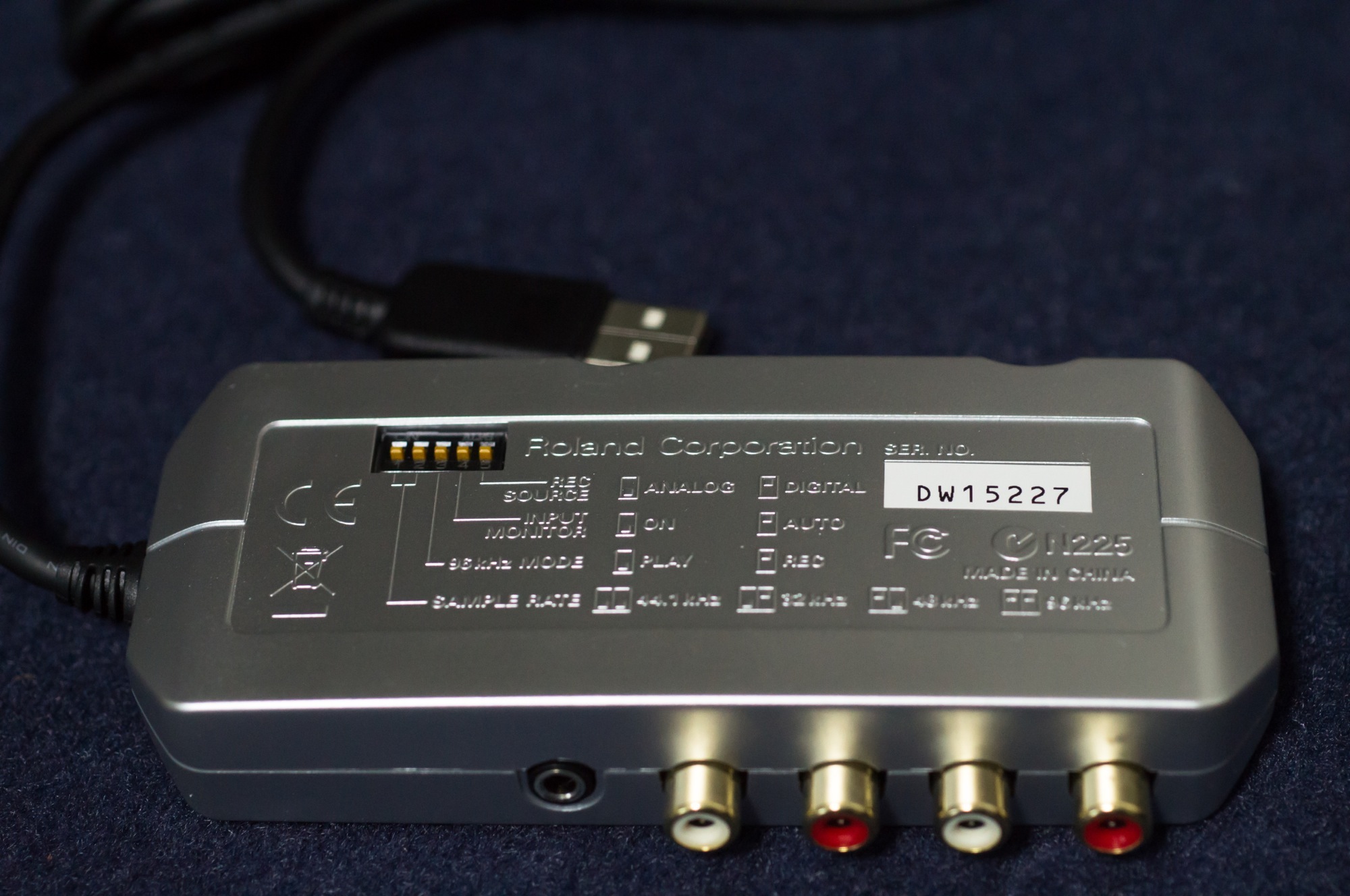 UA-1EX USBオーディオ・キャプチャー Roland UA-1EX | MacBSの日常生活的日記